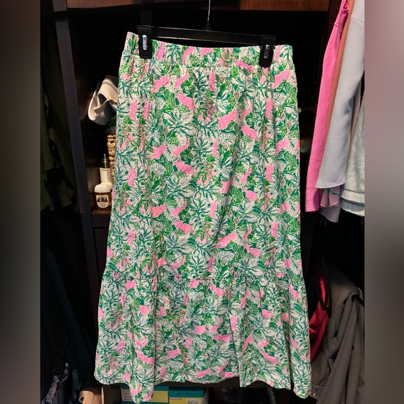 Lilly Pulitzer Kasida Ruffle Crop Set - Picture 2 of 4